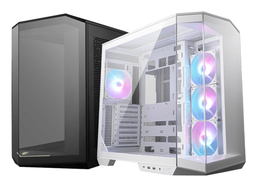 MSI MAG Pano 100R PZ Midi Tower Weiß