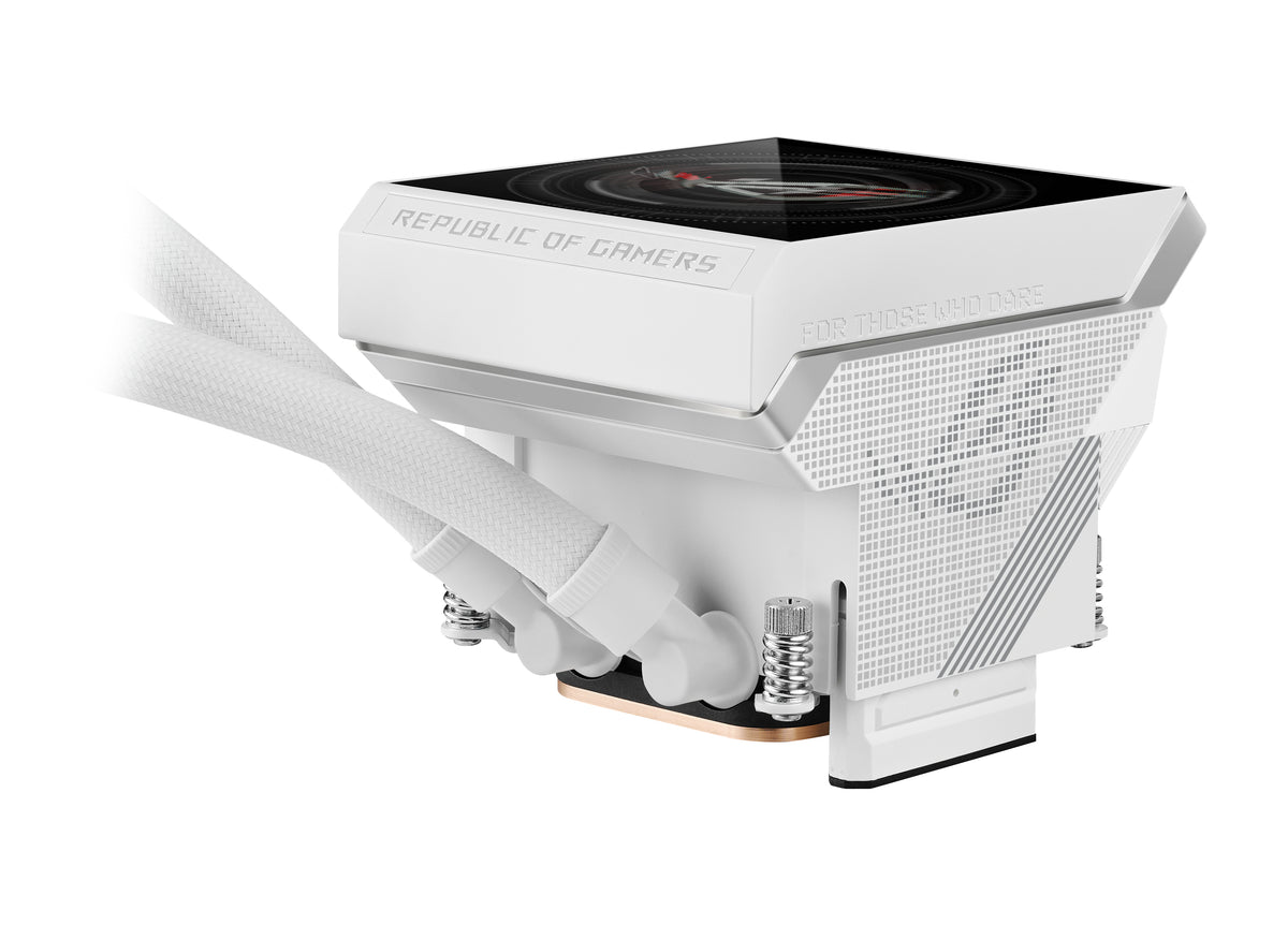 ASUS ROG Strix LC IV 360 ARGB LCD White Edition Prozessor Flüssigkeitskühlung 12 cm Weiß