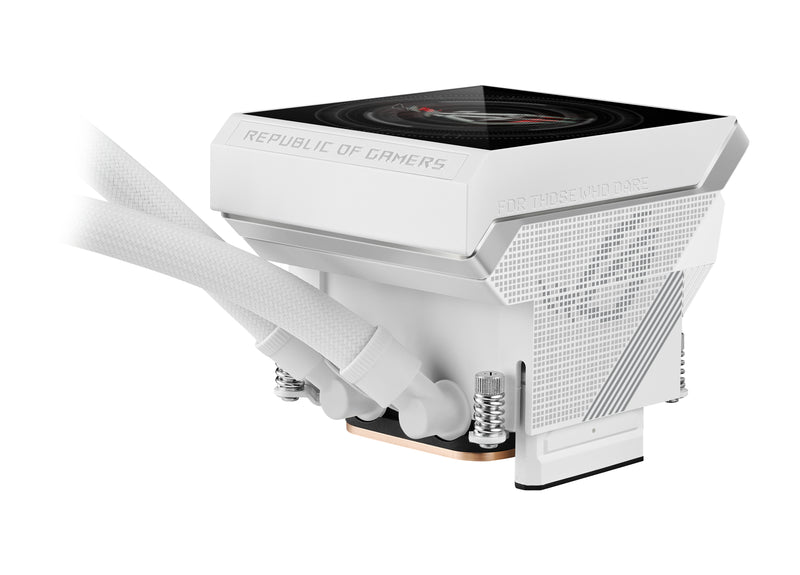 ASUS ROG Strix LC IV 360 ARGB LCD White Edition Prozessor Flüssigkeitskühlung 12 cm Weiß