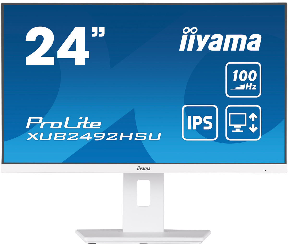 iiyama XUB2492HSU-W6 Computer Monitor 60.5 cm (23.8") 1920 x 1080 Pixels Full HD LED White