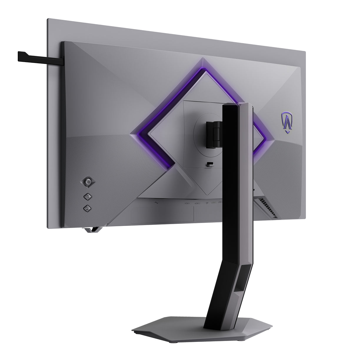 AOC AGON PRO AGP277QKDC Computerbildschirm 67,3 cm (26.5") 2560 x 1440 Pixel Quad HD OLED Grau