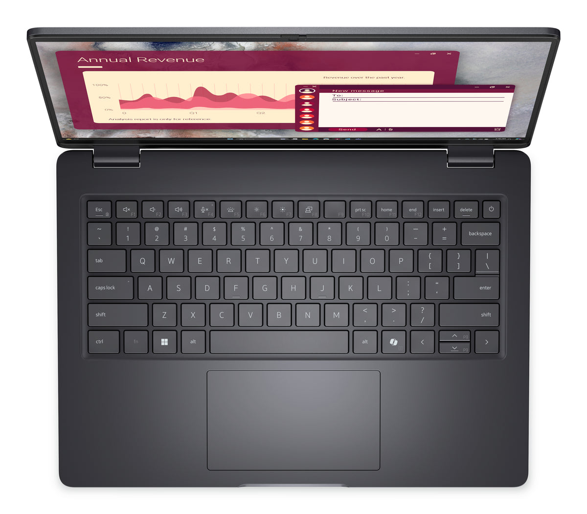 DELL Pro 14 PC14250 Intel Core 5 120U Laptop 35,6 cm (14") Full HD+ 16 GB DDR5-SDRAM 512 GB SSD Wi-Fi 6E (802.11ax) Windows 11 Pro Deutsch Schwarz