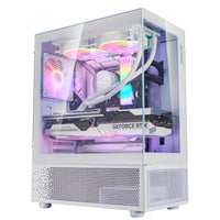 XPG INVADER X MINI KOMPAKTES MID-TOWER-GEHÄUSE Weiß