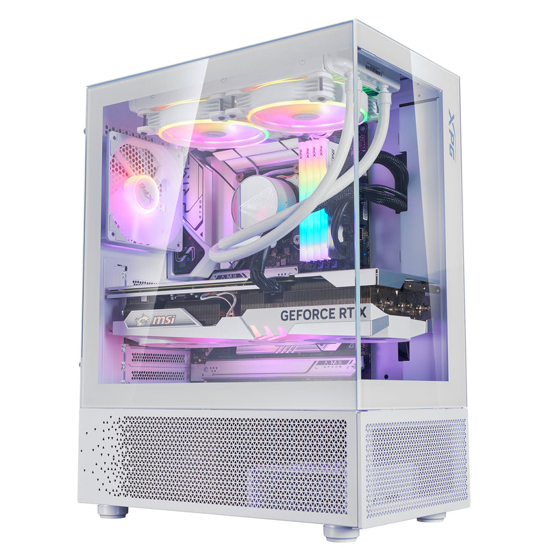 XPG INVADER X MINI KOMPAKTES MID-TOWER-GEHÄUSE Weiß