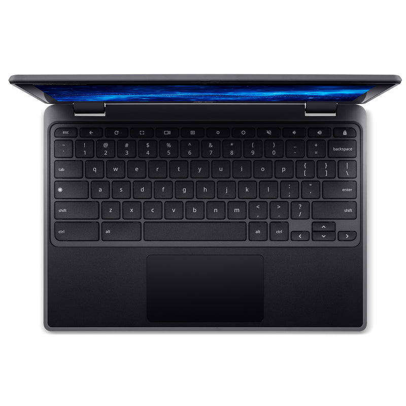 Acer Chromebook R724T-TCO-K6K4 MediaTek Hybrid (2-in-1) 29,5 cm (11.6") Touchscreen HD 4 GB LPDDR4x-SDRAM 32 GB Flash Wi-Fi 6 (802.11ax) ChromeOS Schwarz