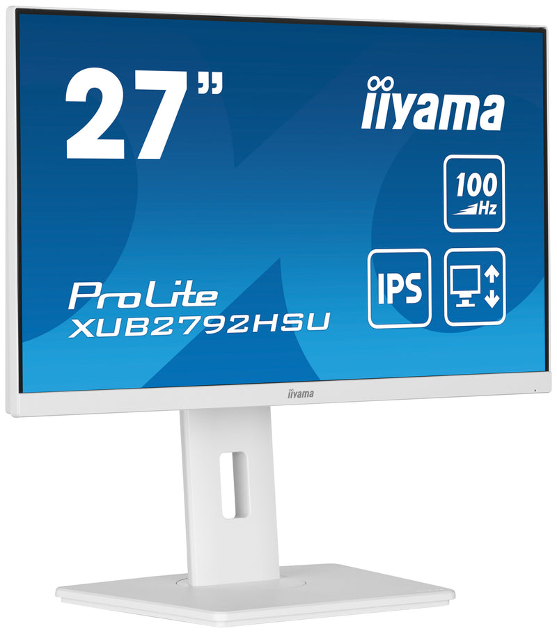 iiyama ProLite XUB2792HSU-W6 Computerbildschirm 68,6 cm (27") 1920 x 1080 Pixel Full HD LED Weiß