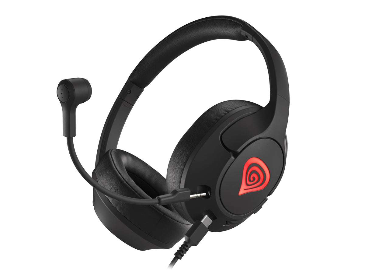 GENESIS Radon 800 Kopfhörer Kabelgebunden Kopfband Gaming USB Typ-A Schwarz