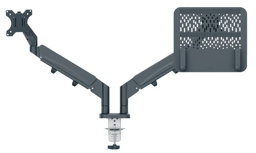 Leitz 65380089 Flachbildschirm-Tischhalterung 81,3 cm (32") Tisch/Bank Dunkles Grau