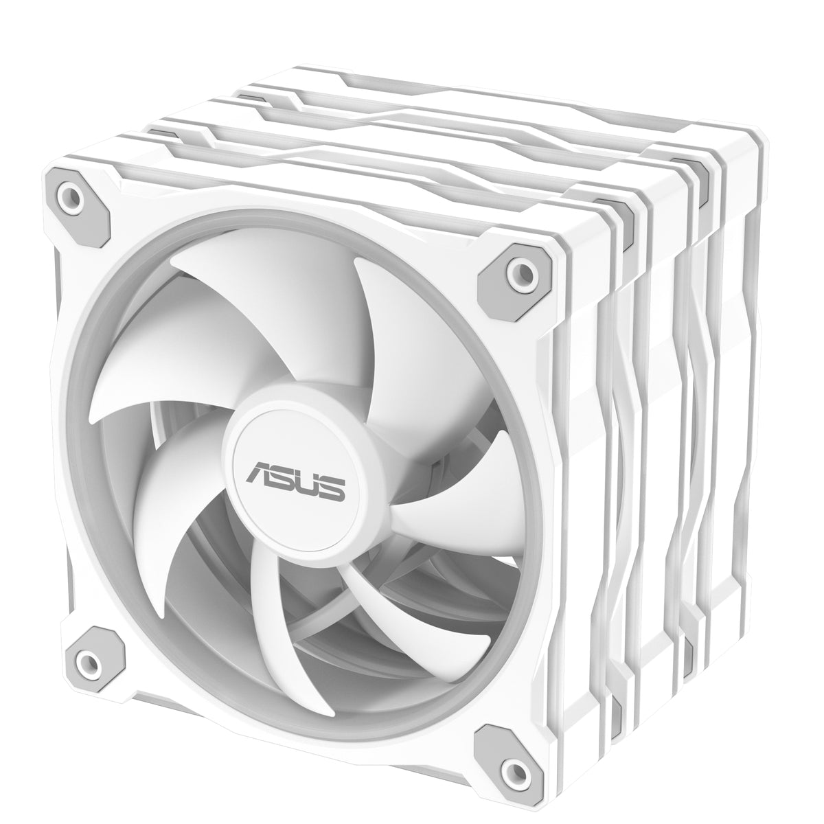 ASUS Prime MR120 Fan ARGB White 3in1 Computergehäuse Ventilator 12 cm Weiß