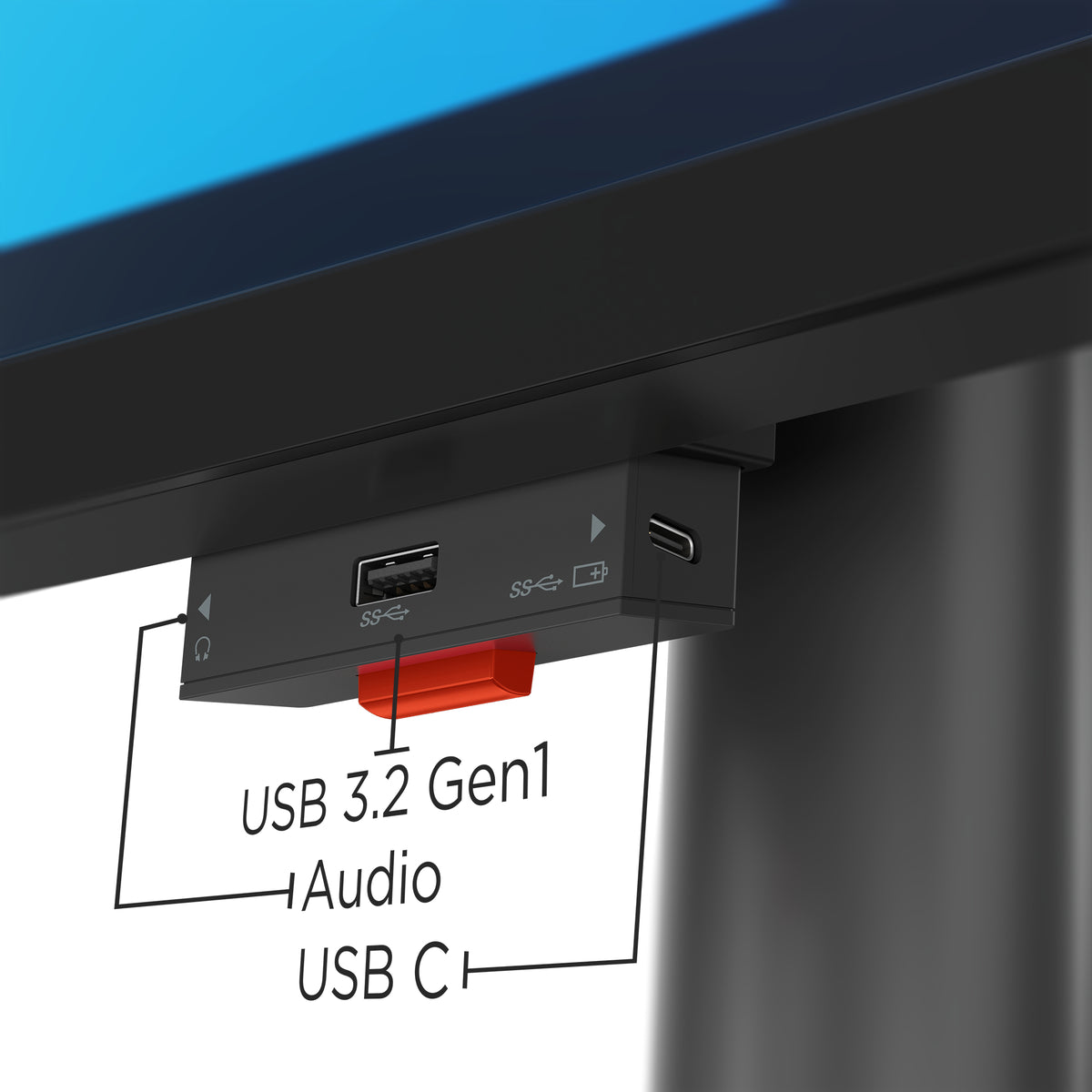 Lenovo ThinkVision P40w-20 Computerbildschirm 100,8 cm (39.7") 5120 x 2160 Pixel 5K Ultra HD LED Schwarz