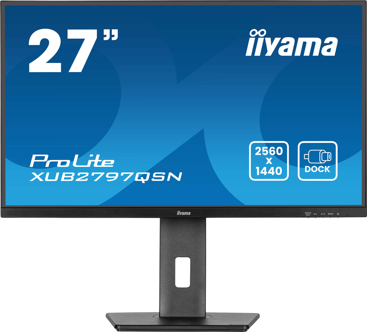 iiyama ProLite XUB2797QSN-B2 Computerbildschirm 68,6 cm (27") 2560 x 1440 Pixel Quad HD LED Schwarz