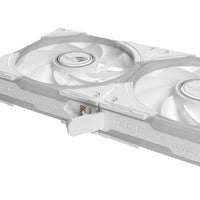 ASUS ROG Eurux GR120 ARGB Reverse Fan White Edition - Triple Pack Computergehäuse Ventilator 12 cm Weiß 3 Stück(e)
