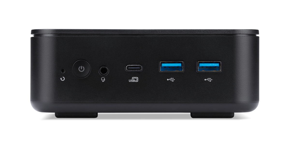 Acer Revo Box RB102-LNL Copilot+ PC Intel Core Ultra 7 256V 16 GB LPDDR5x-SDRAM 1 TB SSD Windows 11 Pro Mini PC Mini-PC Schwarz