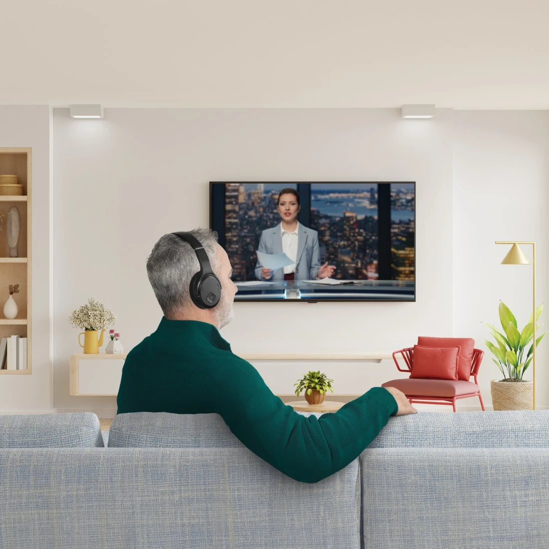 Hama 00221847 Kopfhörer & Headset Verkabelt & Kabellos Kopfband TV Bluetooth Schwarz