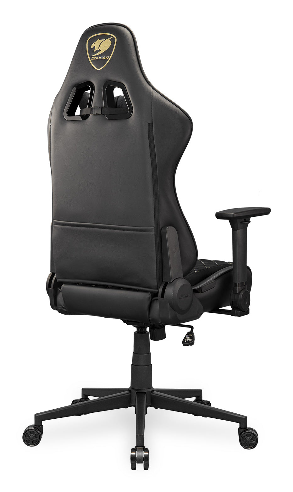 COUGAR Gaming-Stuhl Armor One V2 Gold F, PVC/Stoff, Schwarz
