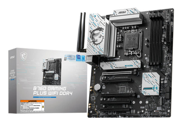 Carte mère MSI B760 GAMING PLUS WIFI DDR4 Intel B760 LGA 1700 ATX