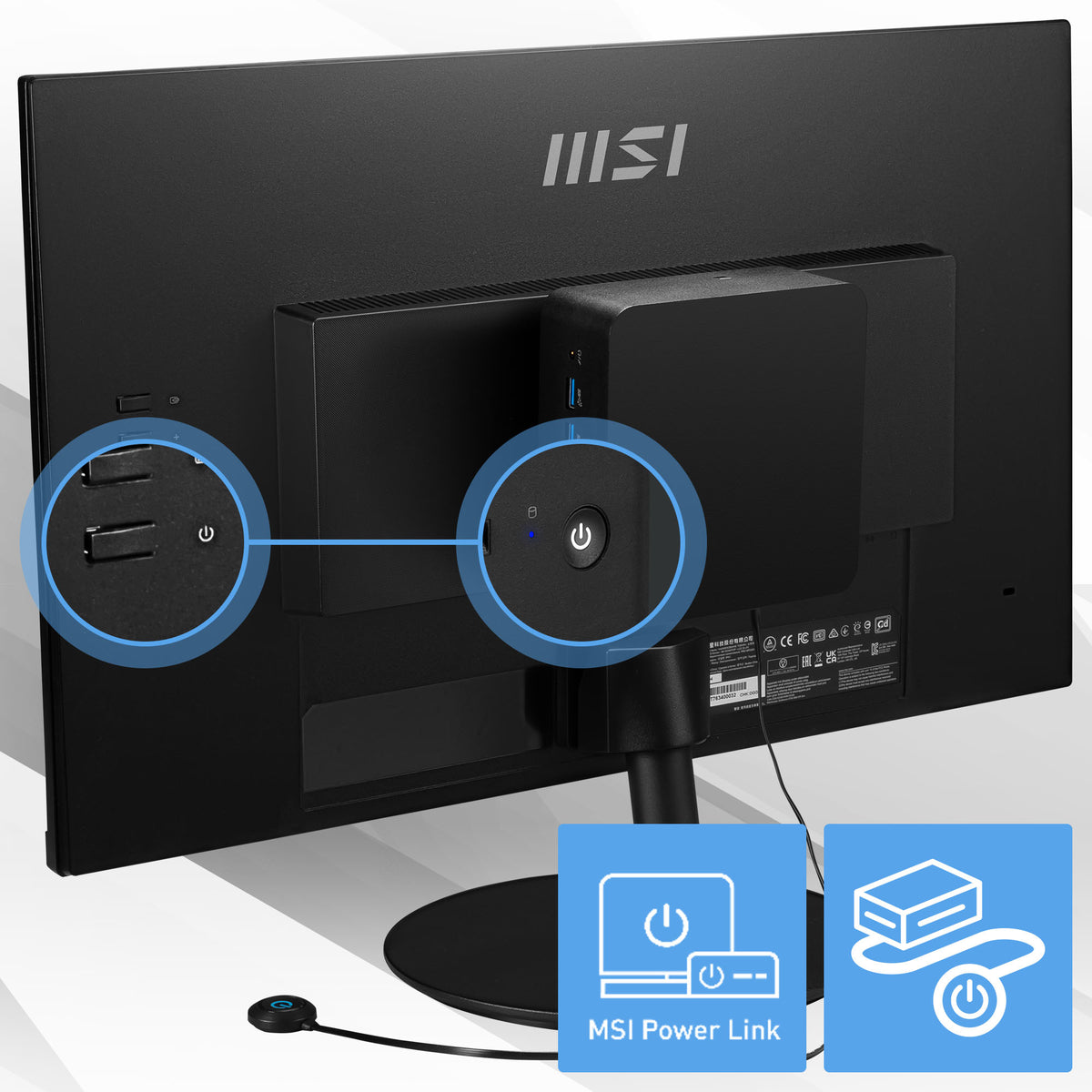 MSI Cubi NUC 1MG-014BEU Mini PC Schwarz 100U Intel SoC