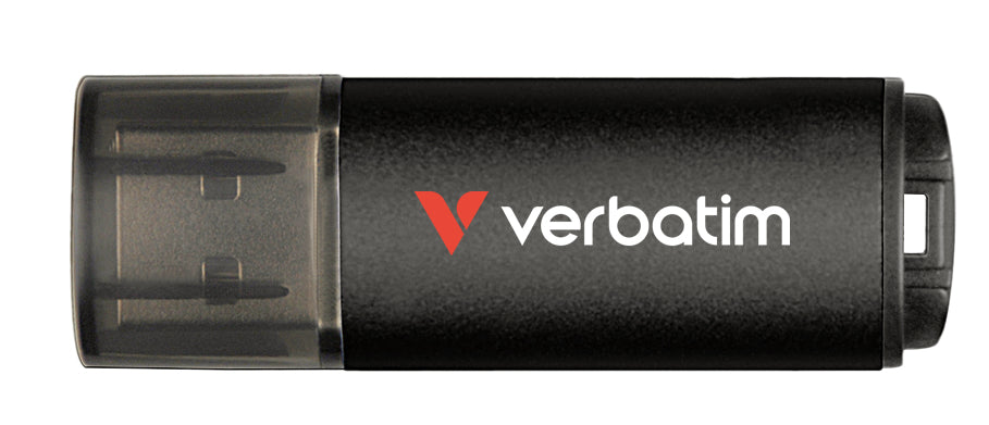 Verbatim V200 Metal USB Drive 128 GB USB-Stick USB Typ-A 3.2 Gen 1 (3.1 Gen 1) Schwarz