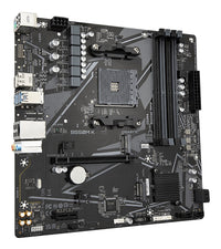 GIGABYTE B550M K Mainboard – AMD Ryzen 5000 CPUs, bis zu 4733 MHz DDR4, 1xPCIe 4.0 + 1xPCIe 3.0 M.2, 1GbE LAN, USB 3.2 Gen 1
