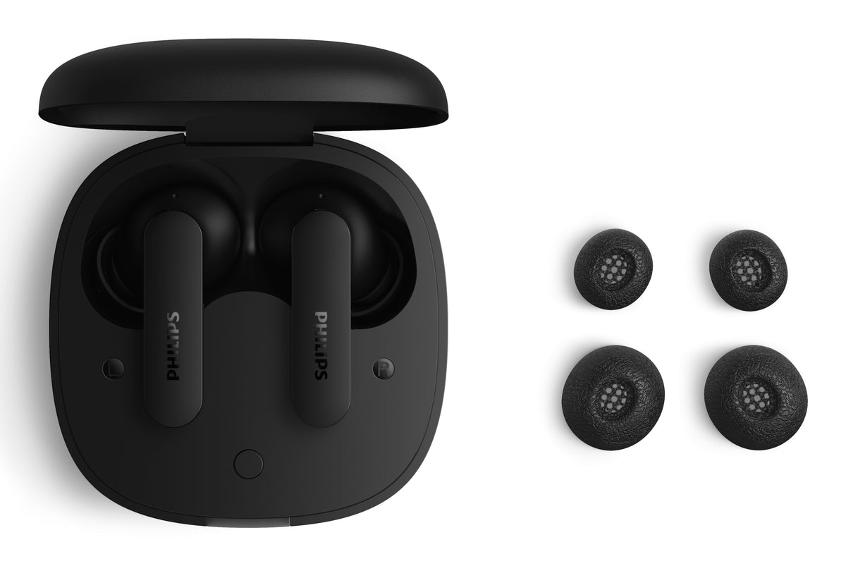 Philips TAT2100 Kopfhörer True Wireless Stereo (TWS) im Ohr Anrufe/Musik Bluetooth Schwarz