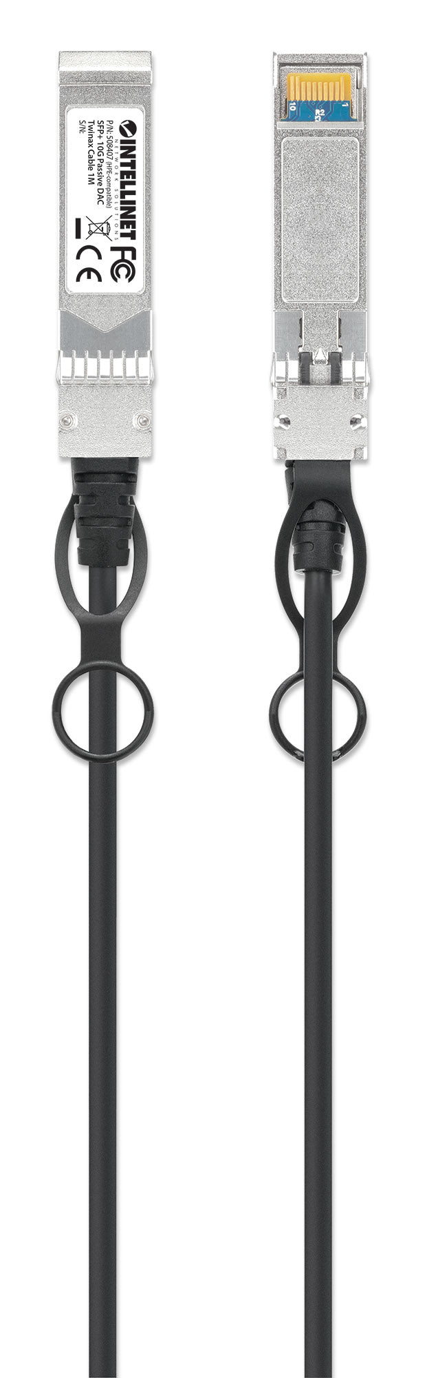 Intellinet SFP+ 10G Passives DAC Twinax-Kabel 1,0m HPE-komp. – Ansicht 4