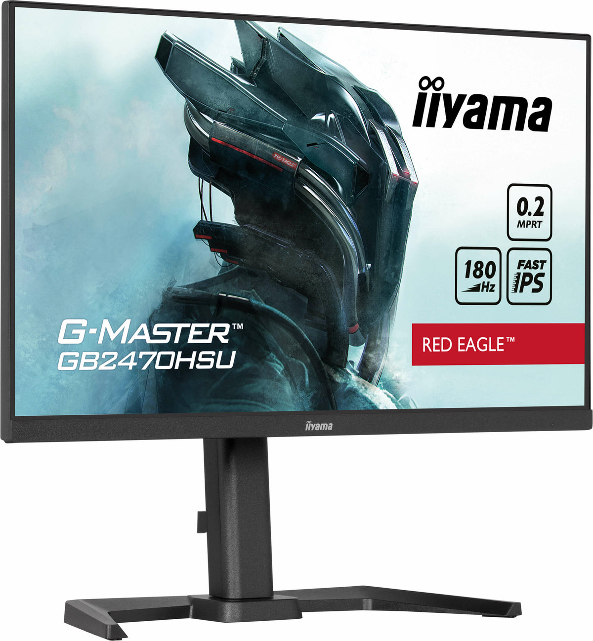 iiyama G-MASTER GB2470HSU-B6 Computerbildschirm 60,5 cm (23.8") 1920 x 1080 Pixel Full HD LCD Schwarz