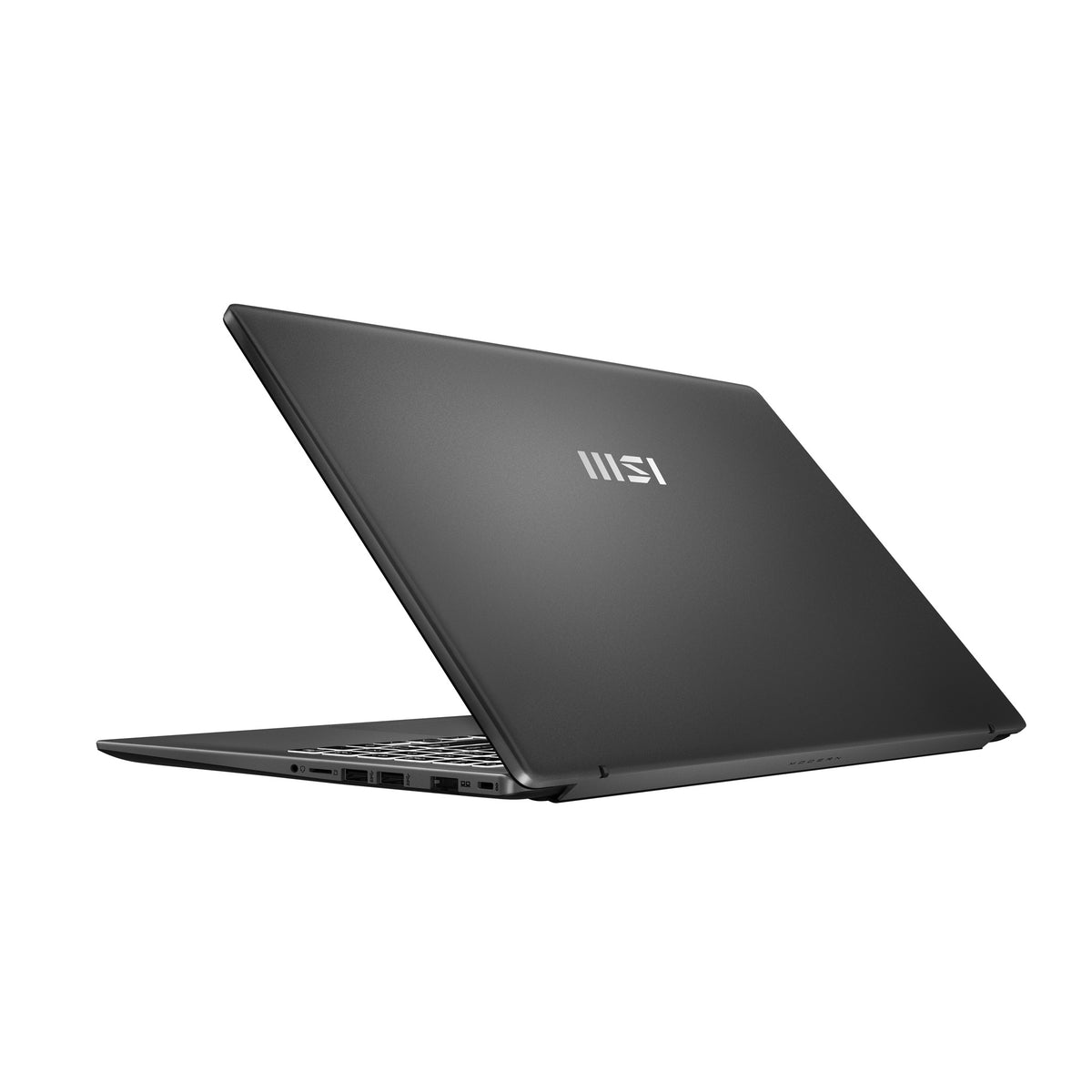 MSI Modern 15 F1MG-1246FRNN Intel Core 5 120U Laptop 39,6 cm (15.6") Full HD 16 GB DDR4-SDRAM 512 GB SSD Wi-Fi 6E (802.11ax) Windows 11 Pro Grau AZERTY Französisch