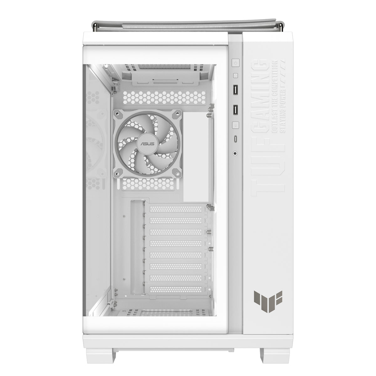 ASUS TUF GAMING GT502 Horizon TG ARGB White Midi Tower Weiß