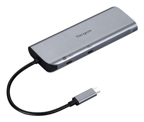 Targus DOCK427GL laptop-dockingstation & portreplikator Kabelgebunden USB 3.2 Gen 2 (3.1 Gen 2) Type-C Grau