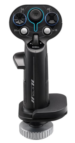 Thrustmaster Sol-R 3 AVA Add-On Grip Noir USB Manette de vol Analogique / Numérique PC