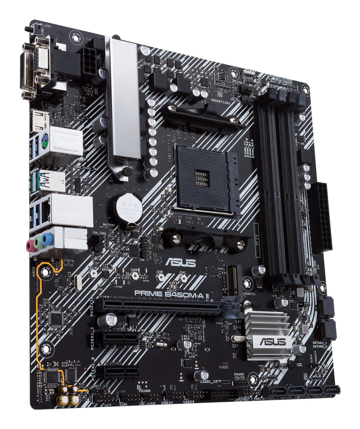 ASUS PRIME B450M-A II AMD B450 Sockel AM4 micro ATX