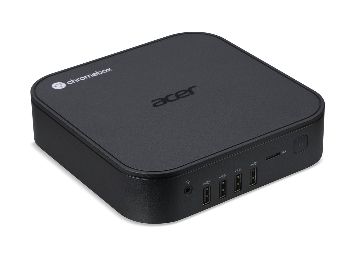 Acer Chromebox CXI6 Intel Core 5 120U 16 GB DDR4-SDRAM 256 GB SSD ChromeOS Mini PC Mini-PC Schwarz
