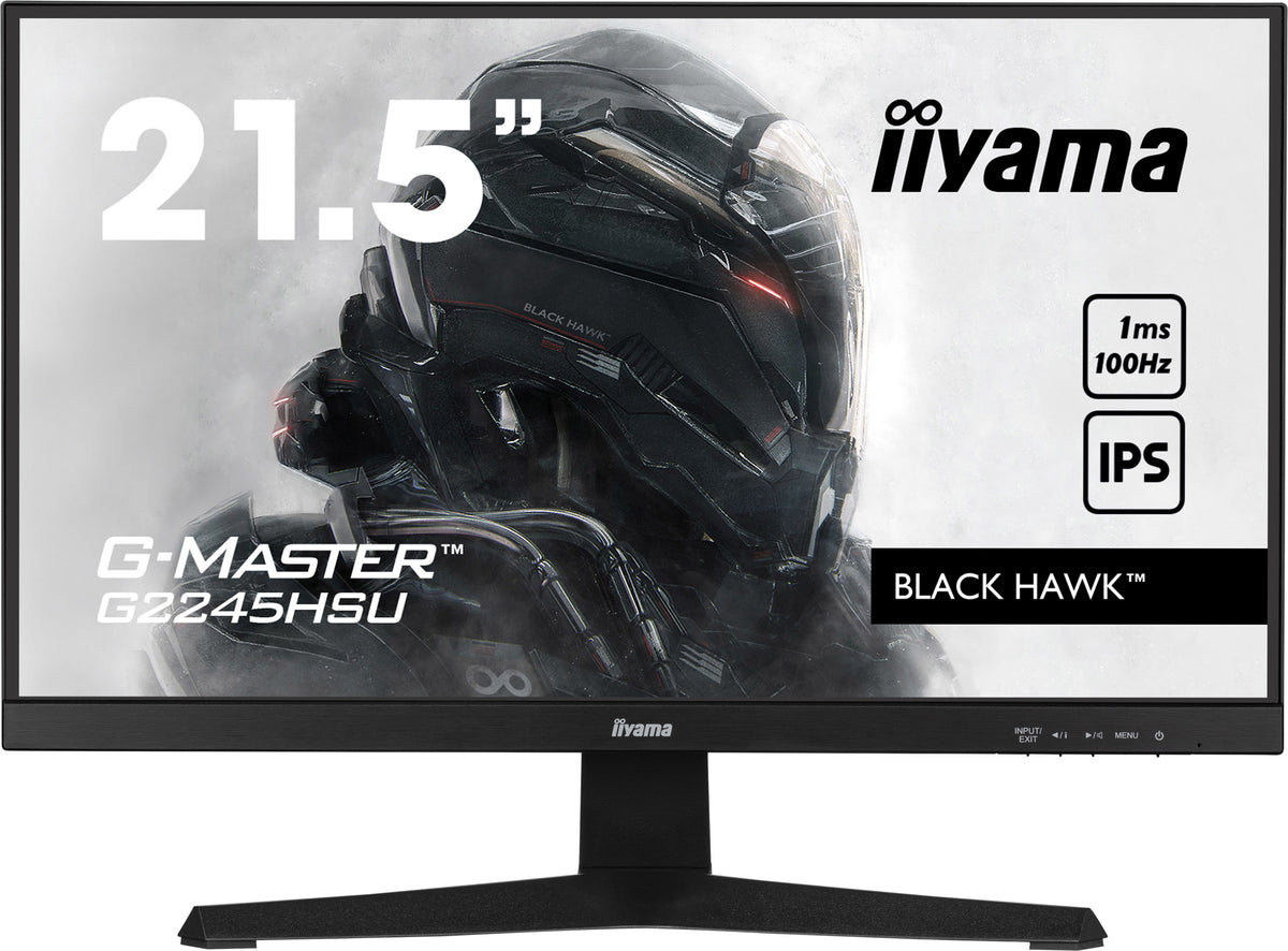 iiyama G-MASTER G2245HSU-B2 Computerbildschirm 54,6 cm (21.5") 1920 x 1080 Pixel Full HD LED Schwarz