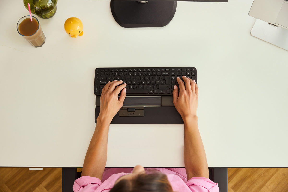 Contour Design SliderMouse Pro Slim Vegan-Leder-Handballenauflage Wireless