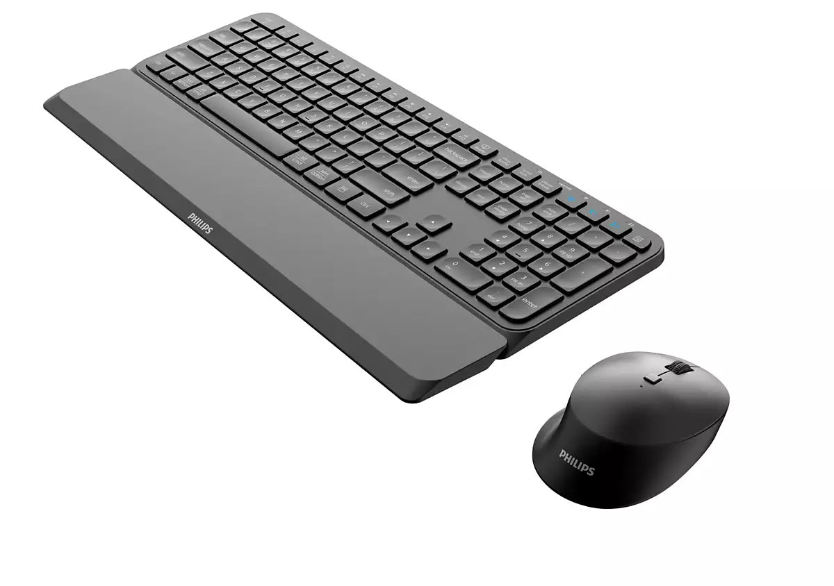 Philips 6000 series SPT6607B/31 Tastatur Maus enthalten Universal RF Wireless + Bluetooth Schwarz