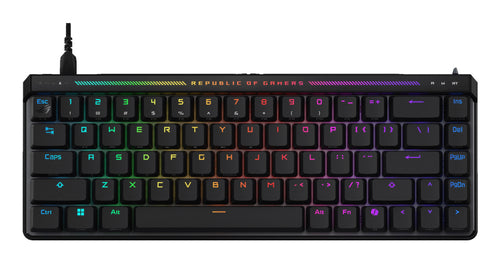 ASUS ROG Falchion Ace HFX Tastatur Gaming USB Französisch Schwarz