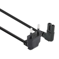 Manhattan 356862 Stromkabel Schwarz 2 m Netzstecker Typ C C7-Koppler