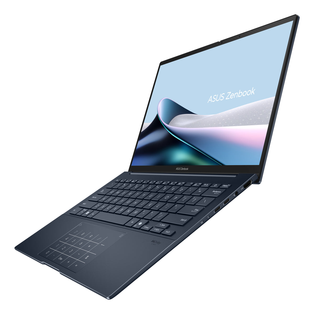 ASUS Zenbook 14 OLED UX3405CA-QD1303W Intel Core Ultra 7 255H Laptop 35,6 cm (14") WUXGA 16 GB LPDDR5x-SDRAM 1 TB SSD Wi-Fi 7 (802.11be) Windows 11 Home Deutsch Blau