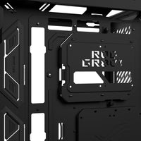ASUS ROG CRONOX GR801 CURVE TG ARGB BLACK Midi Tower Schwarz
