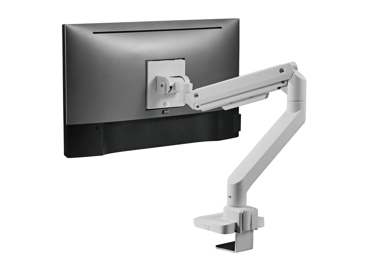 Equip 17"-49" Schwerlast-Monitor-Schreibtischhalterung, Weiß