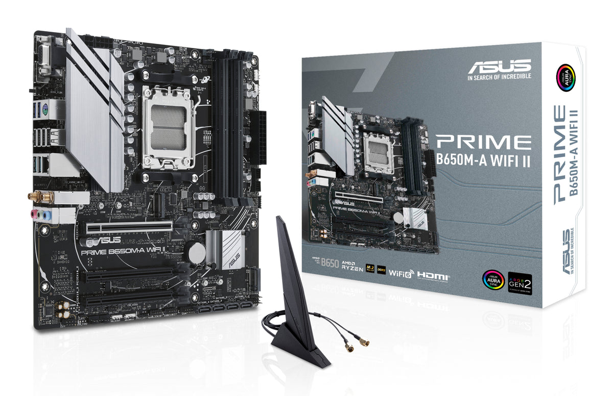ASUS PRIME B650M-A WIFI II AMD B650 Sockel AM5 micro ATX