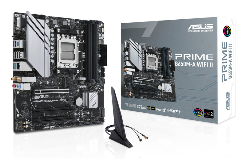 ASUS PRIME B650M-A WIFI II AMD B650 Sockel AM5 micro ATX