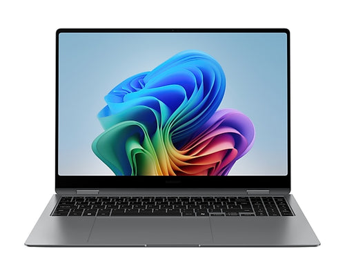 Samsung Galaxy Book5 Pro 360 Copilot+ PC Intel Core Ultra 7 258V Hybrid (2-in-1) 40,6 cm (16") Touchscreen WQXGA+ 32 GB LPDDR5x-SDRAM 512 GB SSD Wi-Fi 7 (802.11be) Windows 11 Pro Deutsch Grau