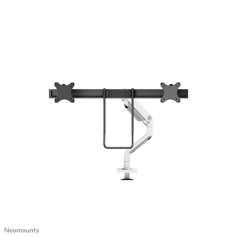 Neomounts DS75S-950WH2 Monitorarm 17-32" - Gasfeder - Topfix - 180°-Stopp