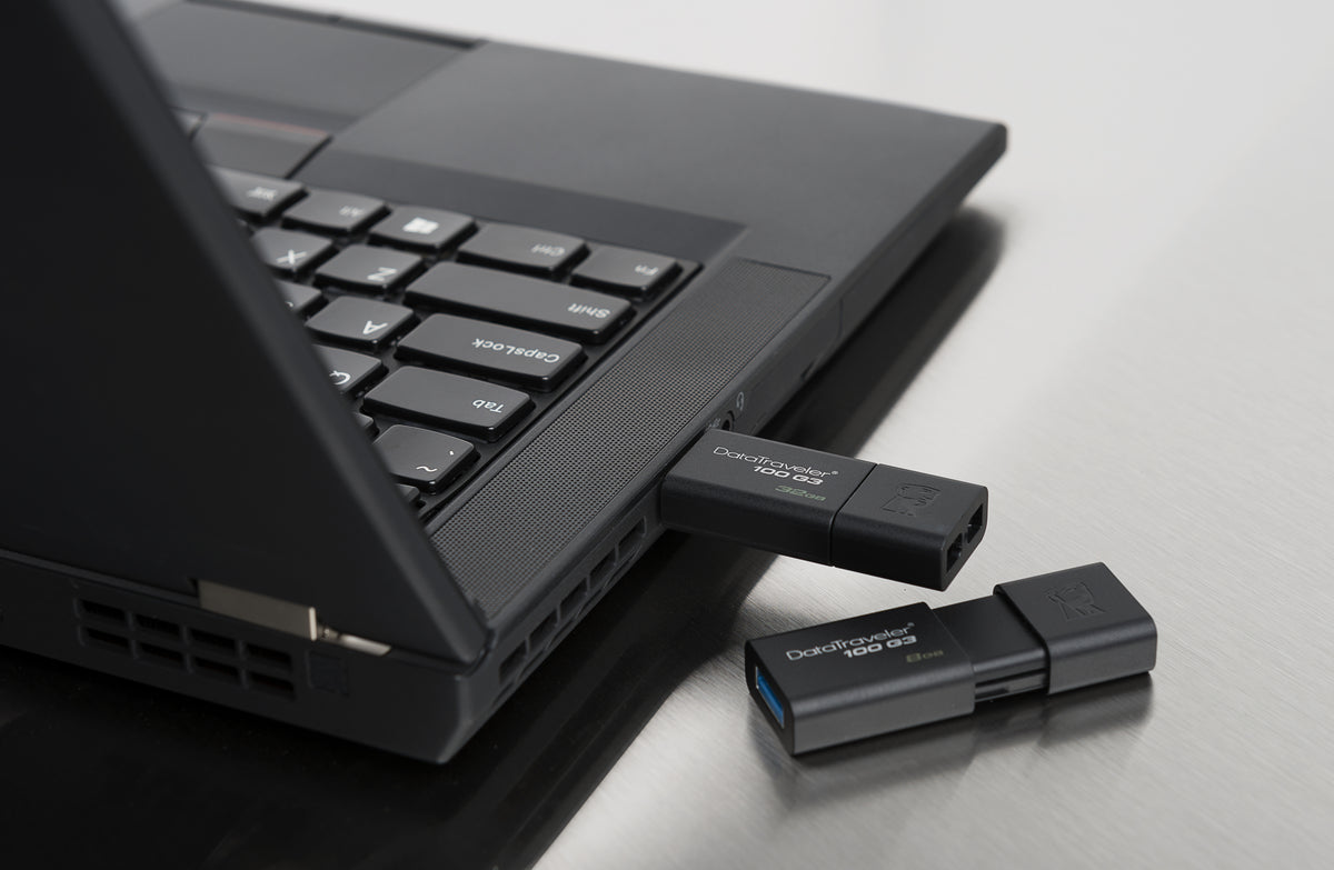 Kingston Technology DataTraveler 100 G3 USB-Stick 256 GB USB Typ-A 3.2 Gen 1 (3.1 Gen 1) Schwarz