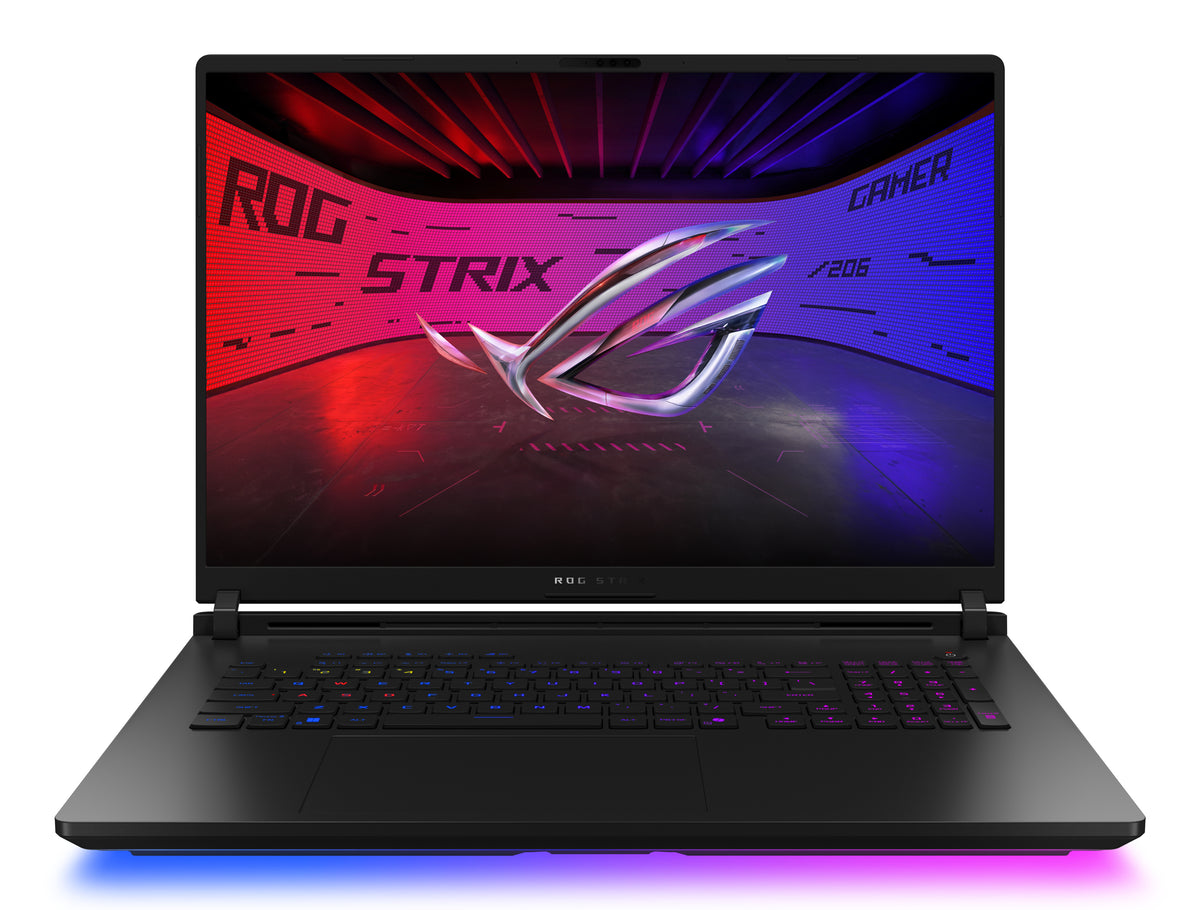ASUS ROG Strix SCAR 18 G835LXG-TQ328W Intel Core Ultra 9 290HX Plus Laptop 45,7 cm (18") 4K Ultra HD 128 GB DDR5-SDRAM 8 TB SSD NVIDIA GeForce RTX 5090 Wi-Fi 7 (802.11be) Windows 11 Home Schwarz QWERTZ Deutsch