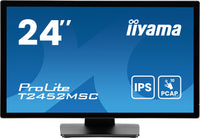 iiyama ProLite T2452MSC-B1AG Computerbildschirm 60,5 cm (23.8") 1920 x 1080 Pixel Full HD LED Touchscreen Schwarz
