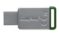 Kingston Technology DataTraveler 50 16GB USB-Stick USB Typ-A 3.2 Gen 1 (3.1 Gen 1) Grün, Silber