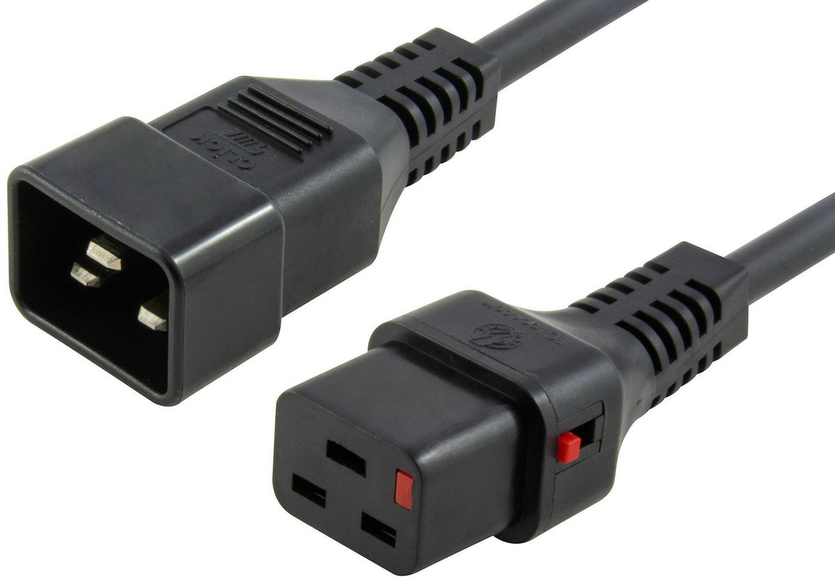 Microconnect PC1285 Stromkabel Schwarz 2 m C20-Koppler C19-Koppler