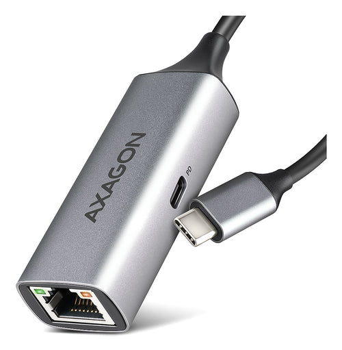 Axagon ADE-TXPD USB-C Gigabit-Ethernet-Adapter mit PD 100W